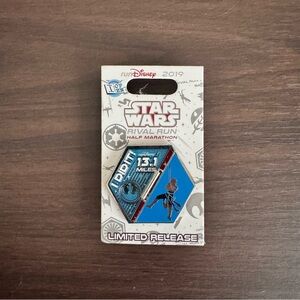 runDisney‎ Star Wars Rival Run Half Marathon 2019 Limited Release Pin 13.1 Miles